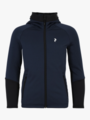 Peak Performance Junior Rider Zip Hood Blue Shadow / Black