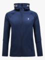 Peak Performance Rider Zip Hood Blue Shadow