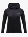 Peak Performance FLO Chill Light Zip Hood Black