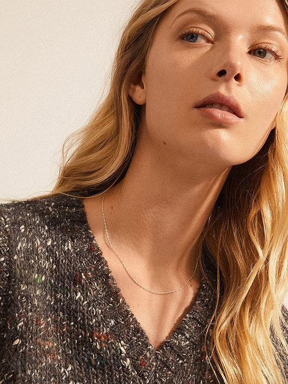 Pilgrim Peri Halskjede Sølvbelagt