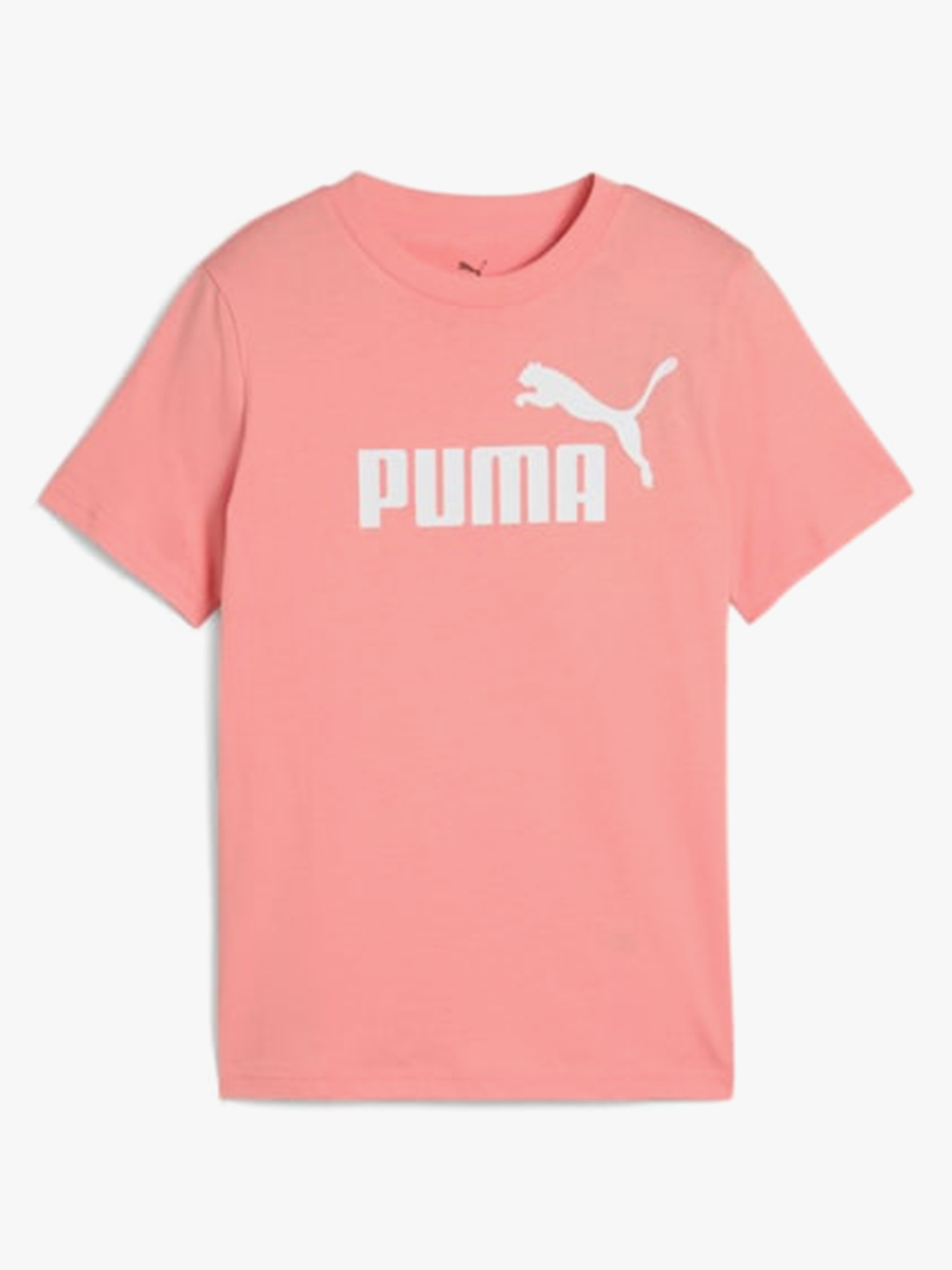 Puma ESS No. 1 Logo Tee G - Unisex - Rosa - 176