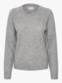 Part Two Evina Cashmere Pullover Grey Melange