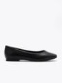 Roberto Rosso Trieste Ballerina Leather Black