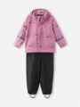 Reima Moomin Plask Rain Outfit Rose pink