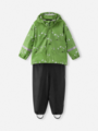 Reima Moomin Plask Rain Outfit Greenery