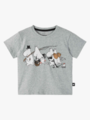 Reima Moomin Gosa T-shirt Melange Grey