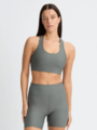 Röhnisch Ribbed R Sportsbra Gunmetal