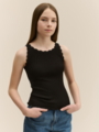 Rosemunde Balta SL Regular Lace Top Black