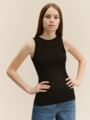 Rosemunde Baku Tank Top Black