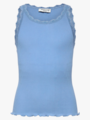 Rosemunde Balta SL Short Lace Top Blue Heaven