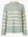 Second Female Ovalis Knit T-Neck Slate Green