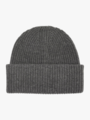 Selected Femme Mary Knit Beanie Grey Melange