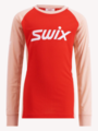 Swix RaceX Classic Long Sleeve Junior Peach Whip / Teaberry