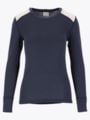 Twentyfour Finse Merino Long Sleeve Topp Blekkblå