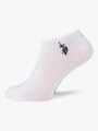 U.S. Polo Assn. Footies Aritz 3 Pack White