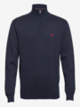 U.S. Polo Assn. Assn. Brison Knit Half Zip Dark Sapphire