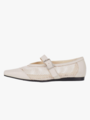 Vagabond Wioletta Off White skinn / Mesh