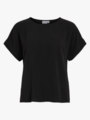 Vila Josa Short Sleeve Top Black Beauty