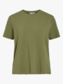 Vila Nora Short Sleeve T-Shirt Oil Green