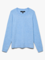 Vero Moda Doffy Long Sleeve O-Neck Blouse Little Boy Blue Melange