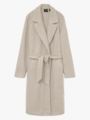 Vero Moda Fortuneaya Long Coat Oatmeal Melange