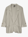 Vero Moda Jesmilo 3/4 Loose Blazer Silver Lining