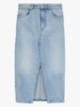 Vero Moda Veri HR Calf Denim Skirt Light Blue Denim