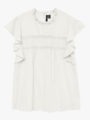 Vero Moda Trine Sleeveless Lace Top Snow White