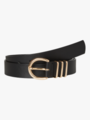 Vero Moda Elisa Coated Belt Black Gold