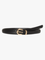 Vero Moda Katja Coated Belt Black Gold