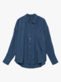 Vero Moda Melaney Queeny Long Sleeve Shirt Dark Denim Melange