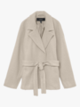 Vero Moda Fortuneaya Raglan Sleeve Jacket Oatmeal Melange