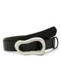 Vero Moda Lucy Coated Belt Black Silver