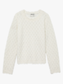 Vero Moda Aware Purdie Long Sleeve O-Neck Pullover Snow White