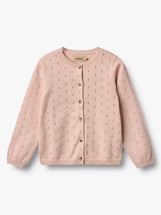 Wheat Knit Cardigan Maia Powder