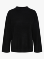 Y.A.S Emilie O-Neck Knit Pullover Black